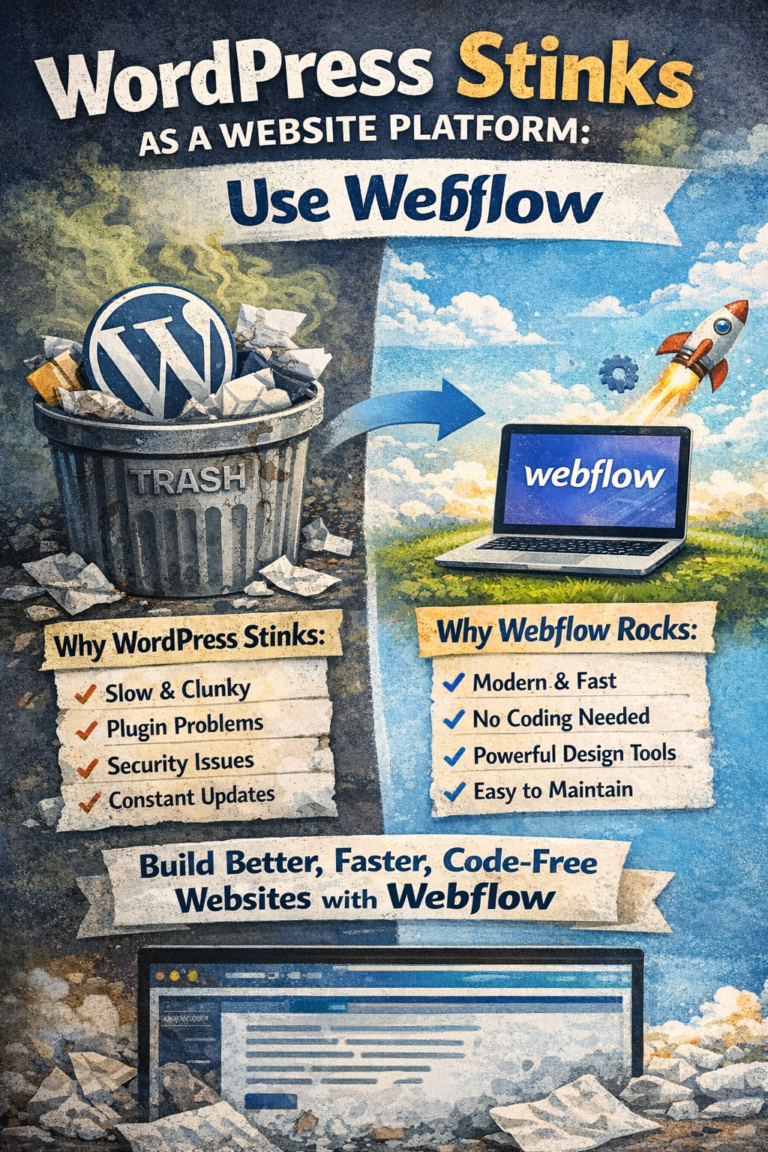 wordpress-stinks-use-webflow